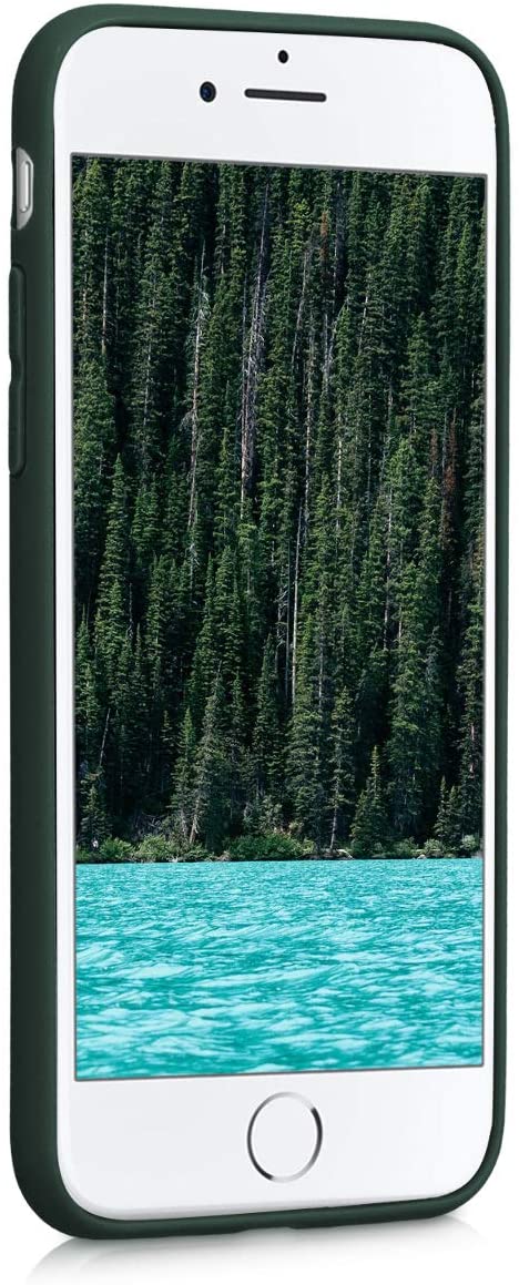 KW iPhone SE 2022 / SE 2020 / 7 / 8 Θήκη Σιλικόνης TPU - Moss Green - 39458.169