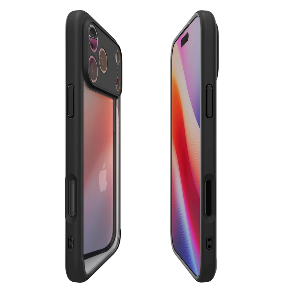 Spigen iPhone 17 Pro - Ultra Hybrid - Σκληρή Θήκη με Πλαίσιο Σιλικόνης - Matte Black