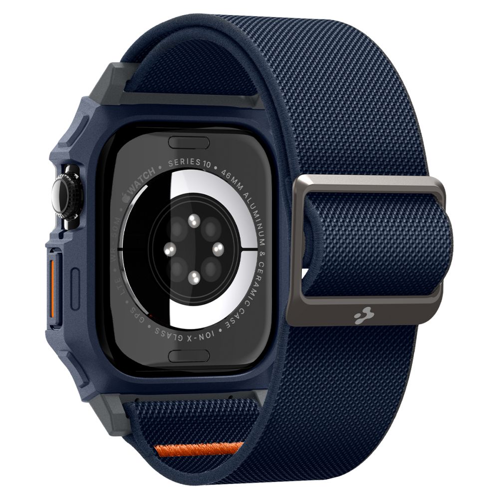Spigen Λουράκι Apple Watch 10/11 - 46mm με Θήκη Προστασίας Lite Fit Pro - Navy Blue