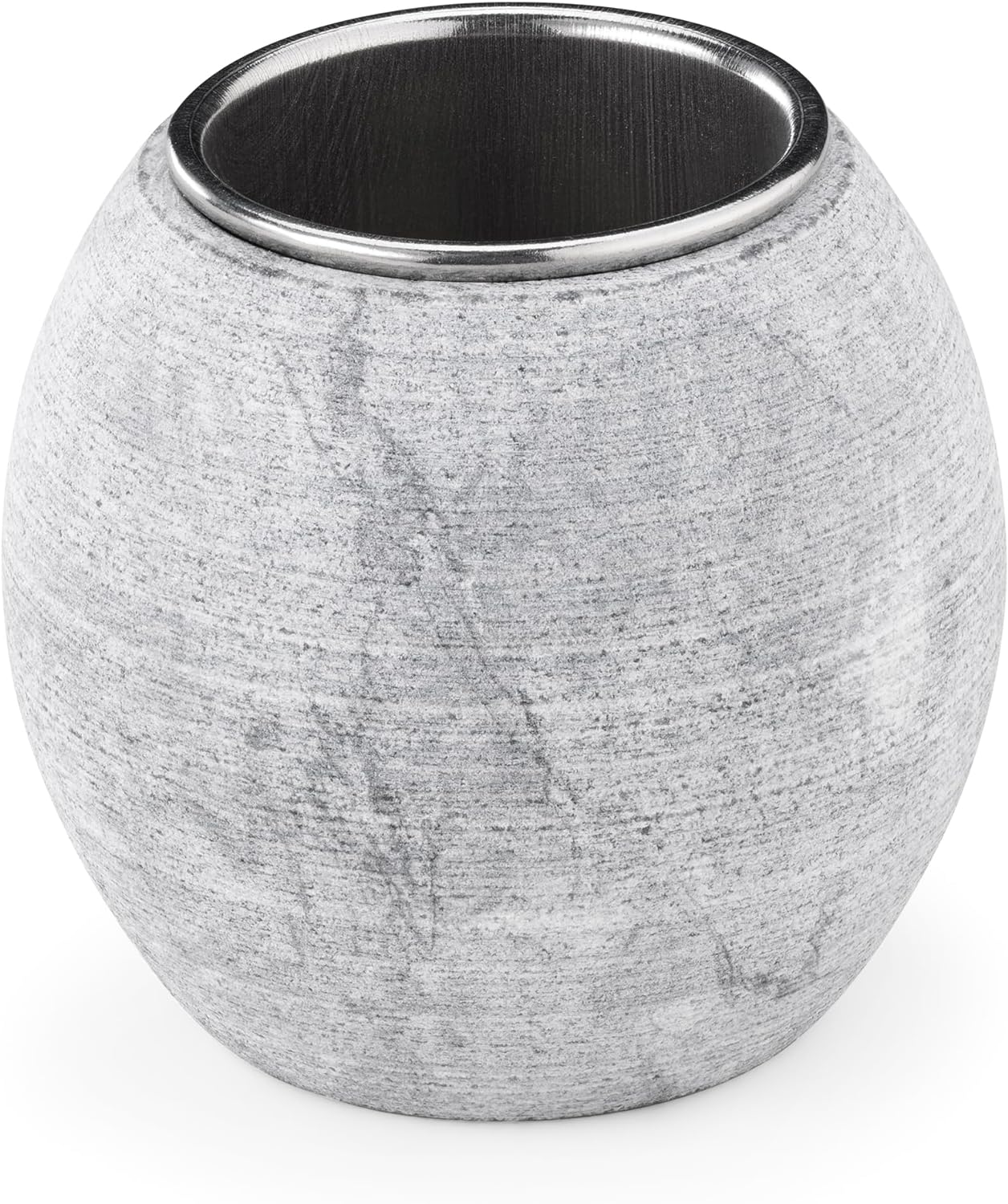 Navaris Πέτρινο Μπολ Αρωματοθεραπείας Σάουνας - Grey - 61164.01