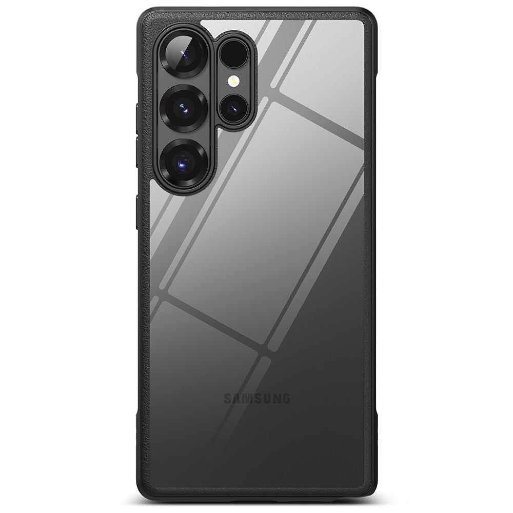 Ringke Samsung Galaxy S25 Ultra Fusion Bold Σκληρή Θήκη με Πλαίσιο Σιλικόνης - Black / Διάφανη
