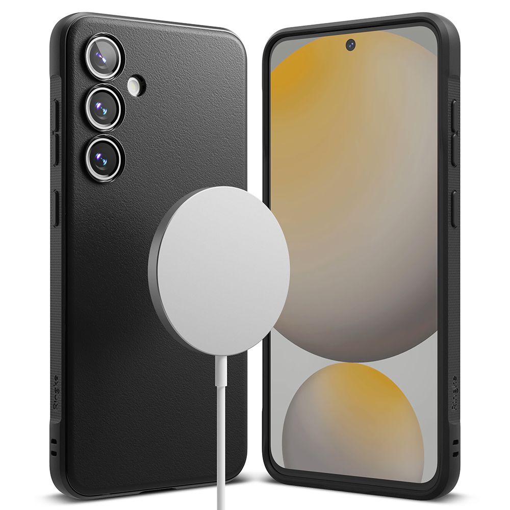 Ringke Samsung Galaxy S24 FE Onyx Magnetic Θήκη Σιλικόνης με MagSafe - Black