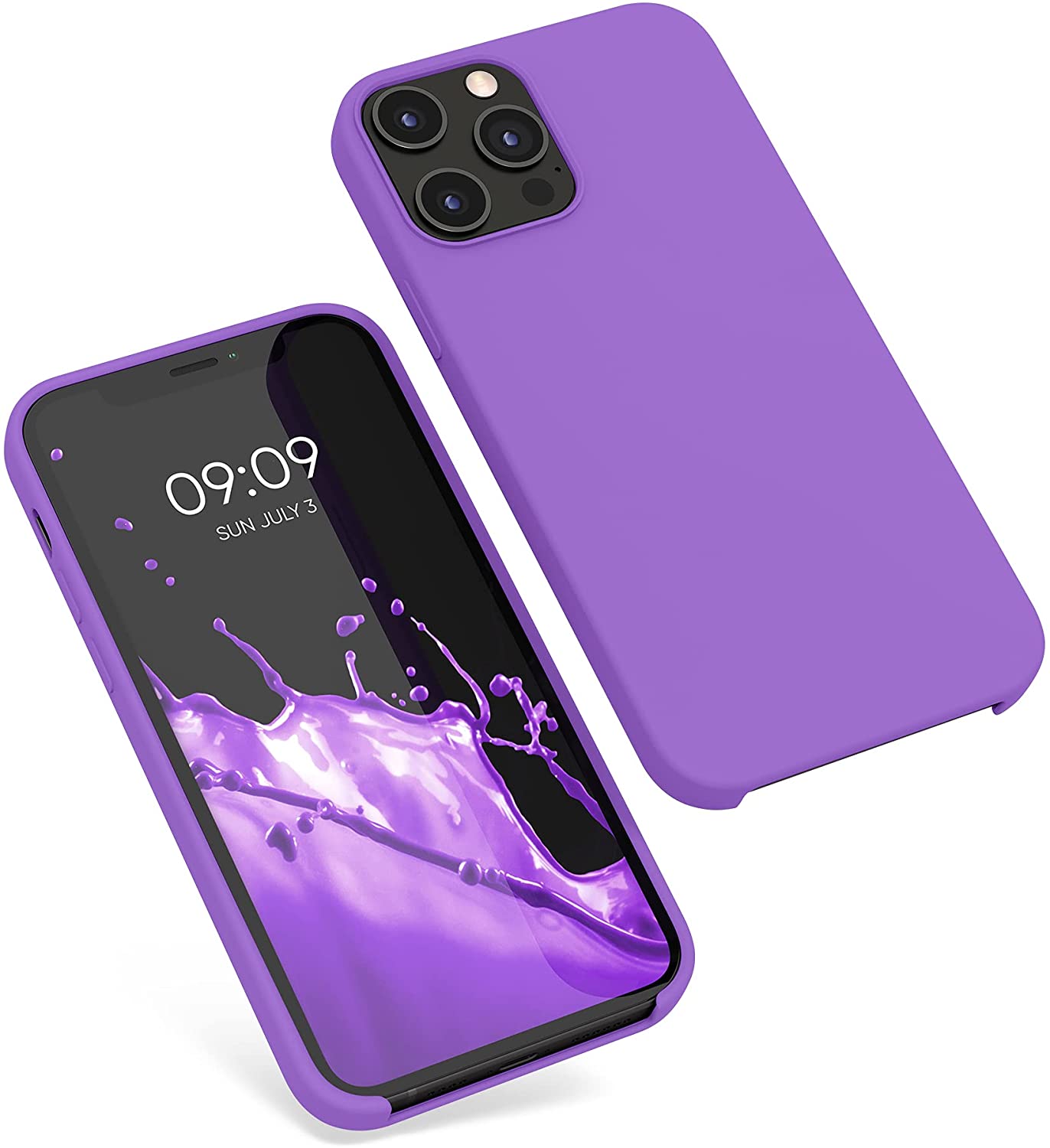 KW iPhone 12 Pro Max Θήκη Σιλικόνης Rubber TPU - Orchid Purple - 52644.221