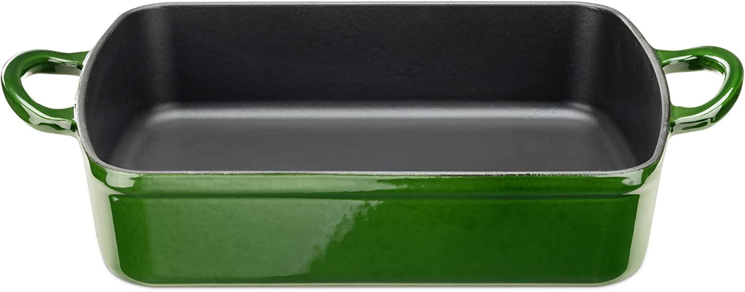 Navaris Μαντεμένιο Ορθογώνιο Ταψί - 33,2 x 25,7 cm - Dark Green - 59009.01.80