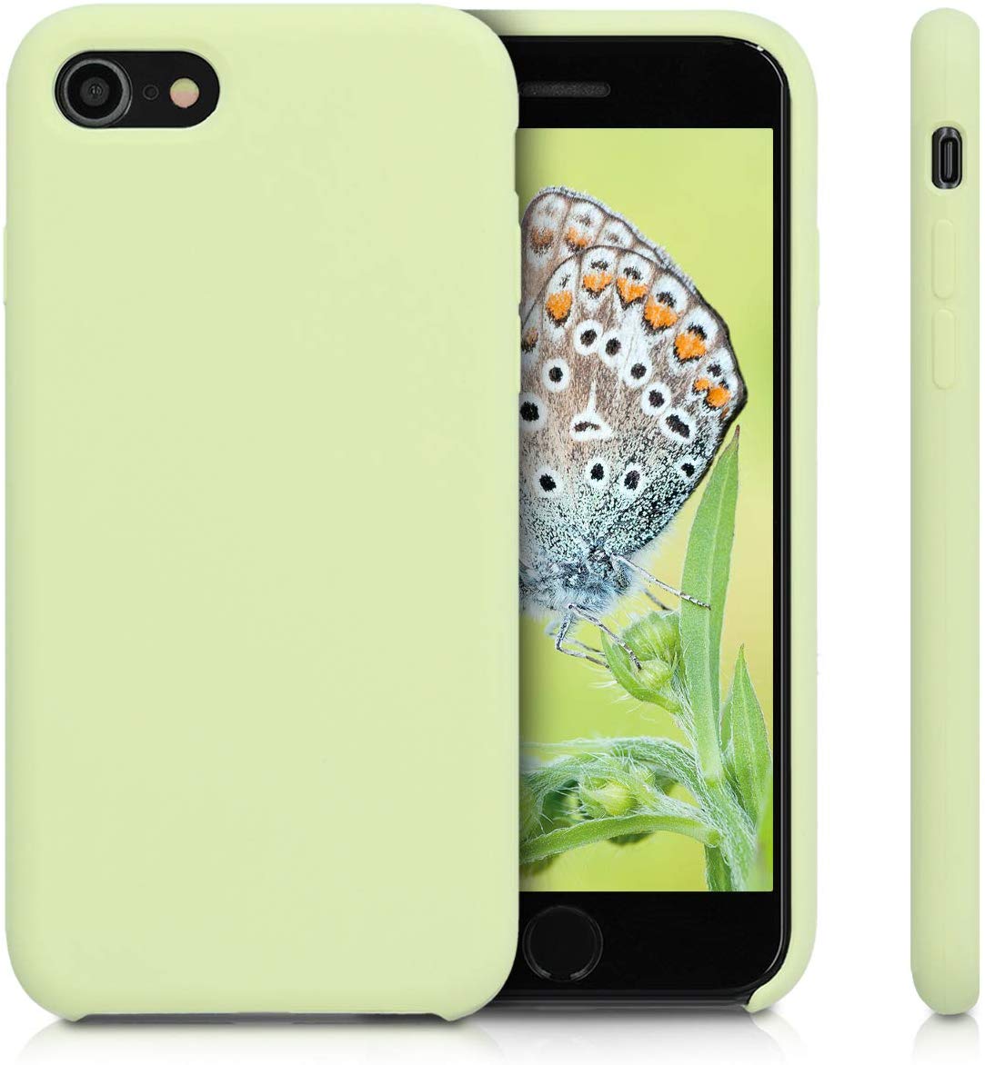 KW iPhone SE 2022 / SE 2020 / 7 / 8 Θήκη Σιλικόνης Rubber TPU - Pistachio Green - 40225.137