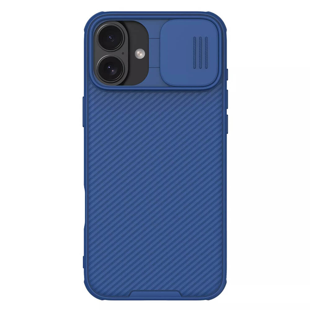 Nillkin iPhone 16 CamShield Pro Σκληρή Θήκη με Κάλυμμα για την Κάμερα - Blue