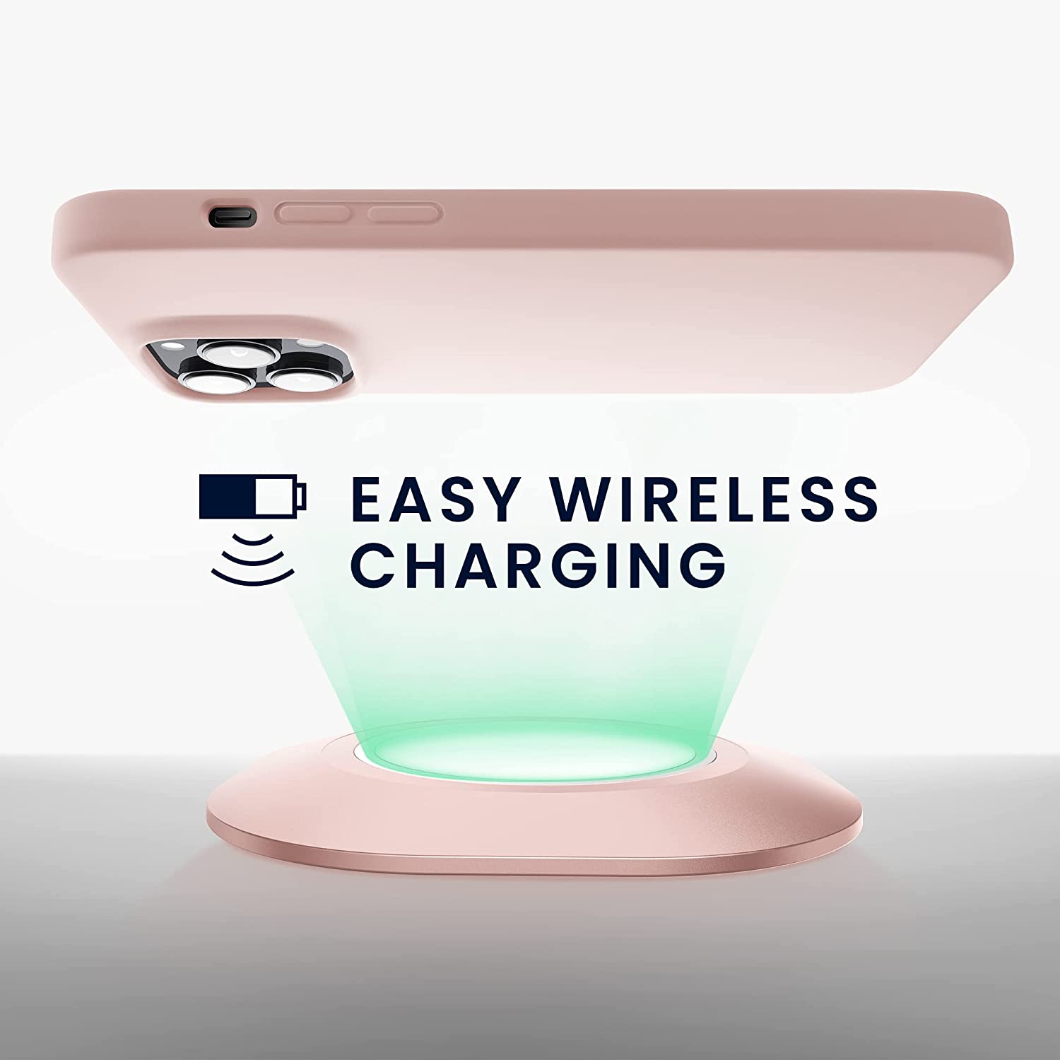 KW iPhone 14 Pro Max Θήκη Σιλικόνης Rubberized TPU - Coconut Swirl - 59074.225