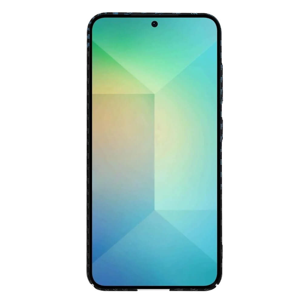 Techsuit Samsung Galaxy S25 Σκληρή Θήκη Carbonite FiberShell - Blue Pulse