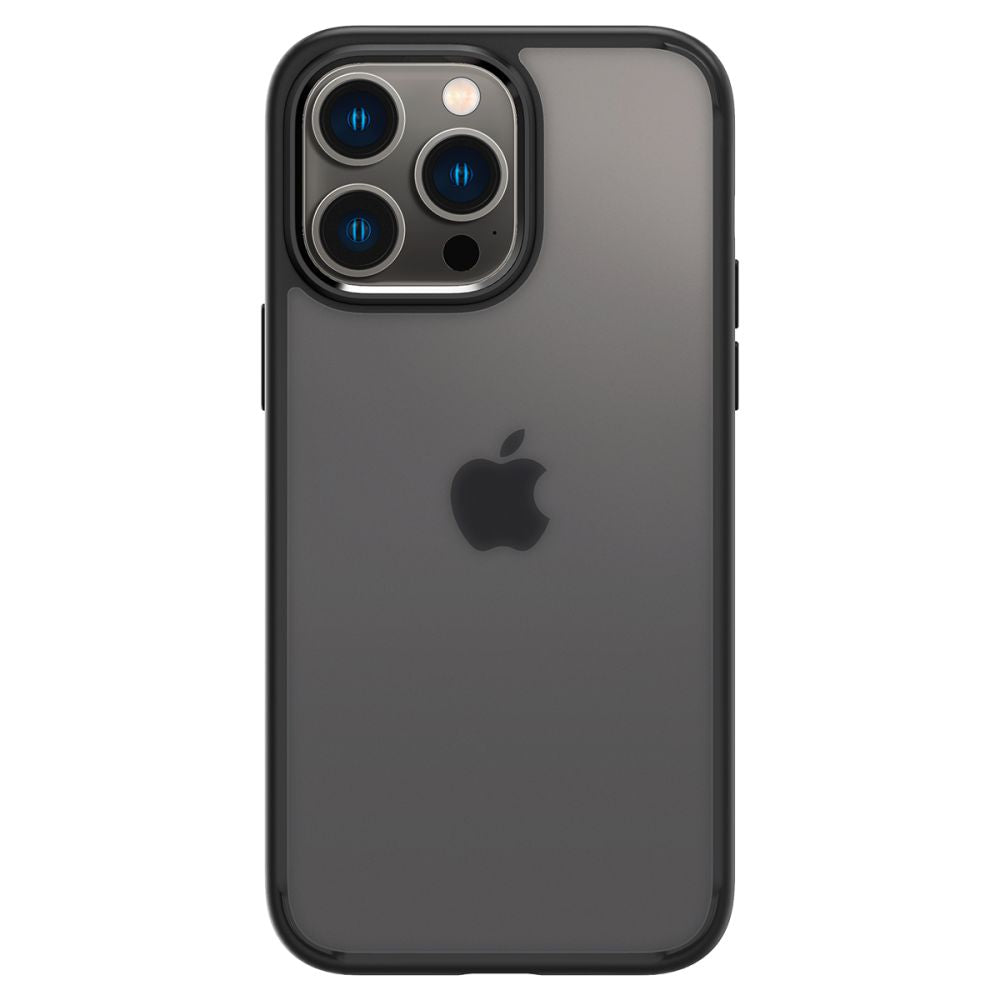 Spigen iPhone 14 Pro Max Ultra Hybrid Σκληρή Θήκη με Πλαίσιο Σιλικόνης - Frost Black