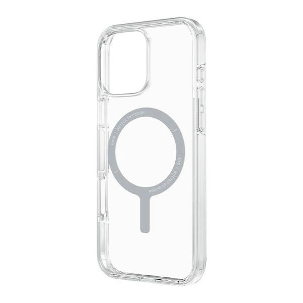 Uniq iPhone 16 Pro Clario Eco-Friendly Σκληρή Θήκη με Πλαίσιο Σιλικόνης και MagSafe - Διάφανη