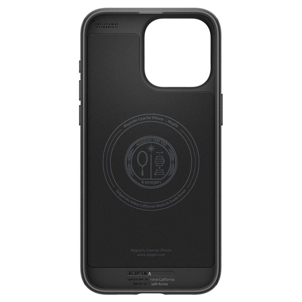 Spigen iPhone 15 Pro Mag Armor Θήκη Σιλικόνης TPU με MagSafe - Matte Black
