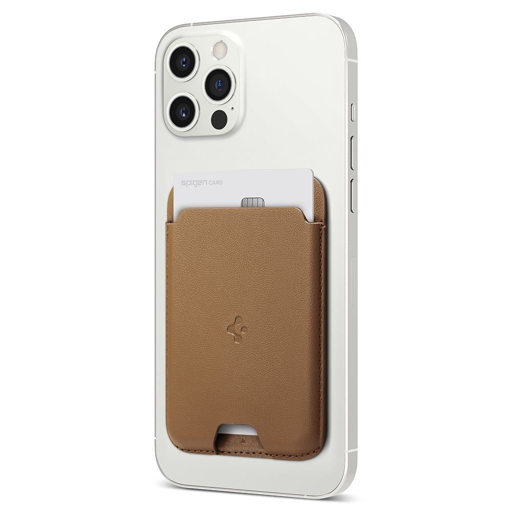 Spigen Valentinus MagSafe Universal Magnetic Card Holder - Θήκη για Κάρτες - Brown