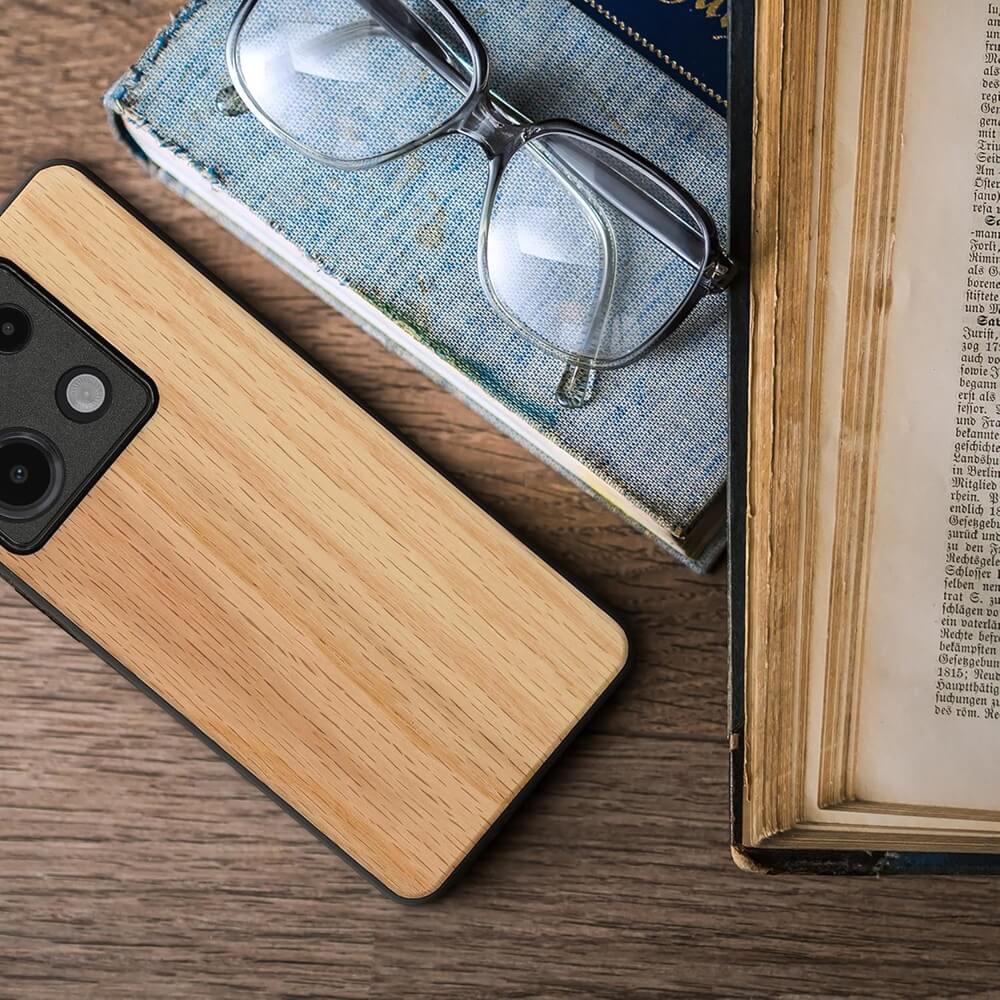 KW Xiaomi Redmi Note 13 Pro 5G / Poco X6 5G Θήκη από Φυσικό Ξύλο - Light Brown