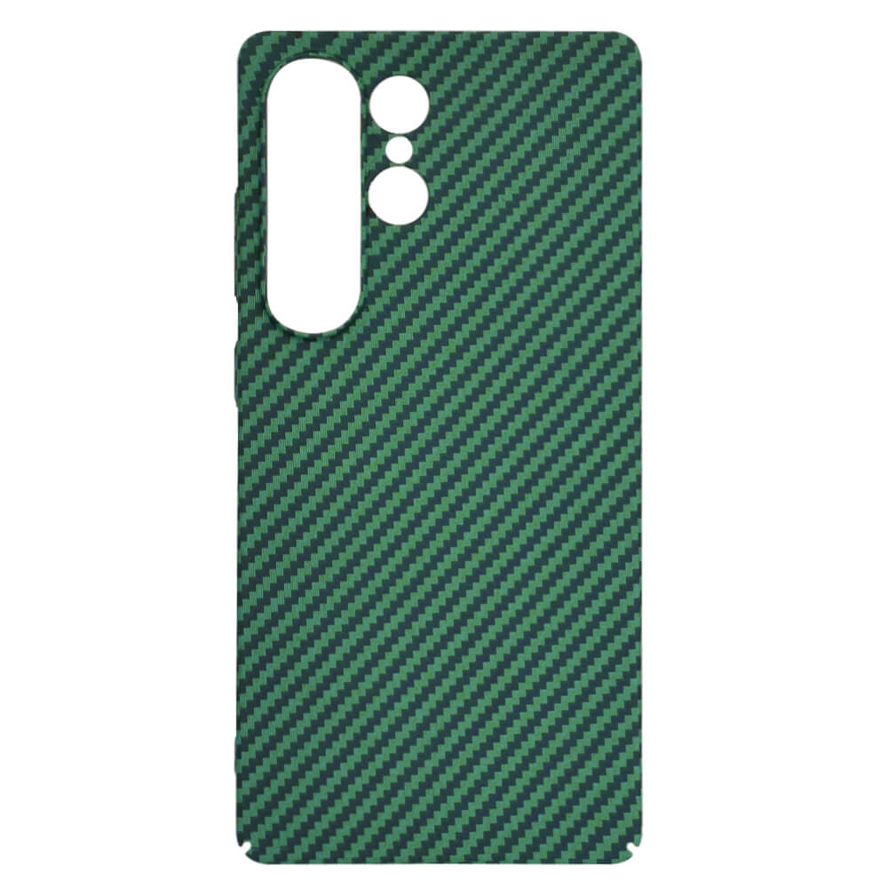 Techsuit Samsung Galaxy S25 Ultra Σκληρή Θήκη Carbonite FiberShell - Green