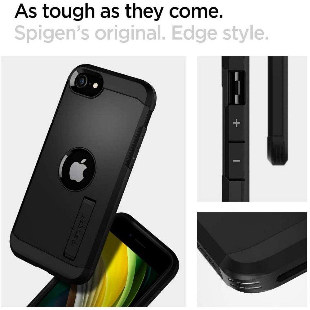 Spigen iPhone SE 2022 / SE 2020 Tough Armor Σκληρή Θήκη - Black
