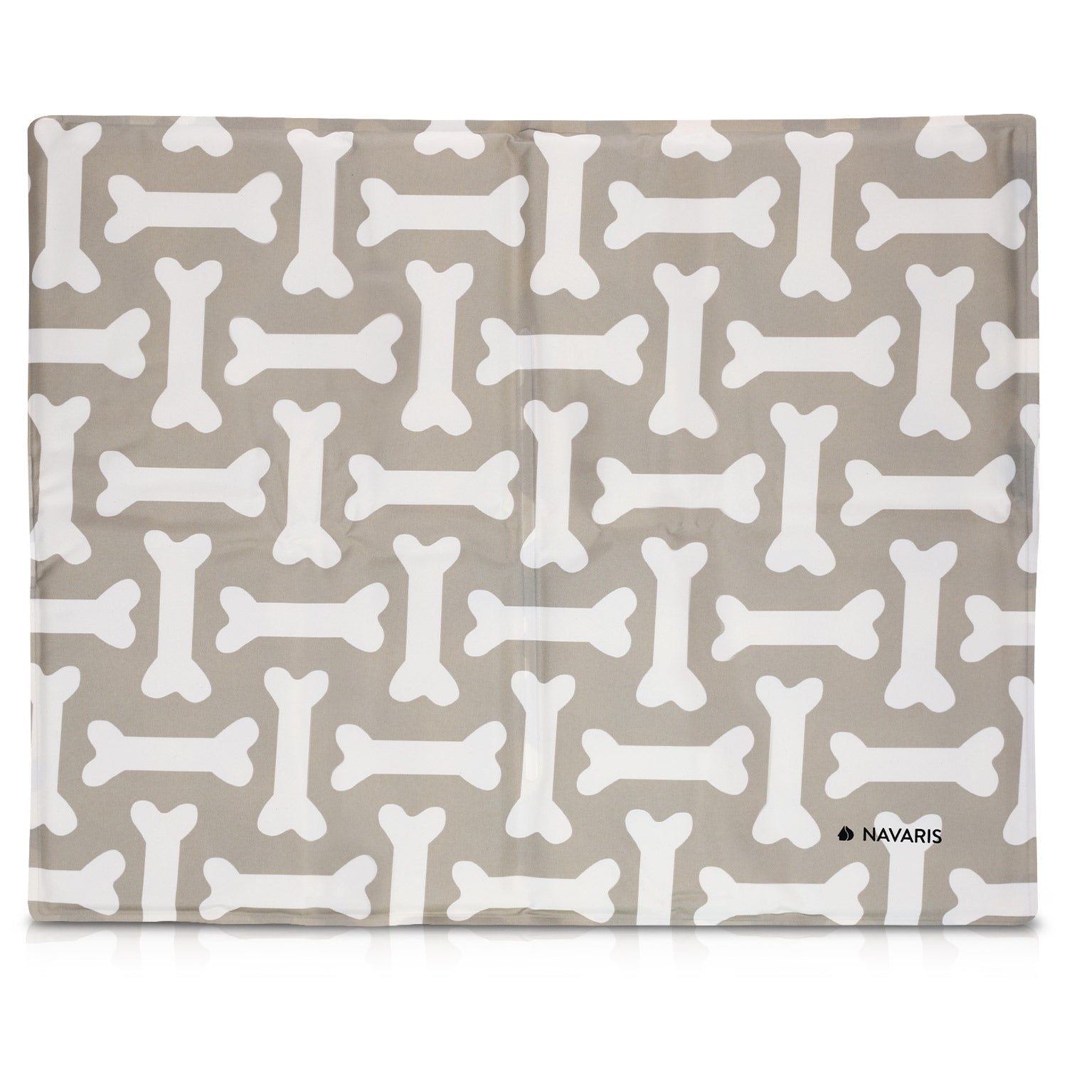 Navaris Pet Cooling Mat - Στρώμα Ψύξης για Κατοικίδια - Design Bone - 51240.1