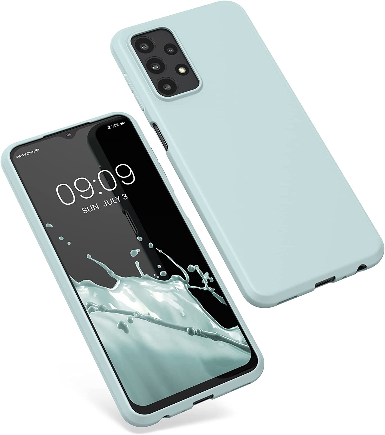 KW Samsung Galaxy A23 5G Θήκη Σιλικόνης TPU - Frosty Mint - 57804.200