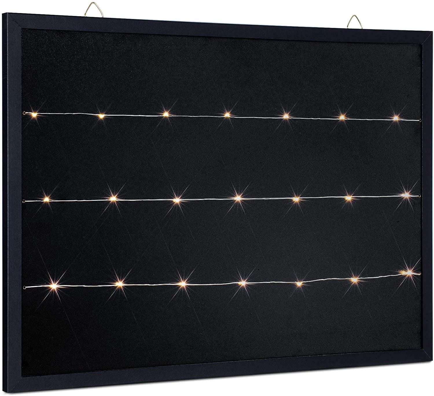 Navaris Μαυροπίνακας με Φωτισμό LED - 70 x 50cm - Black - 53328.01.2