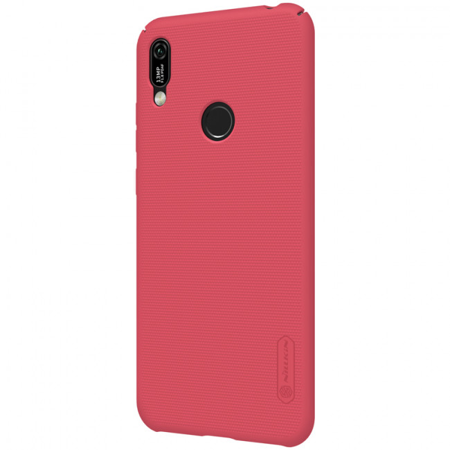 Nillkin Huawei Y6 2019 Super Frosted Shield Rugged Σκληρή Θήκη - Bright Red