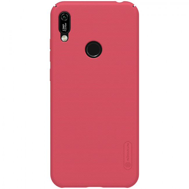 Nillkin Huawei Y6 2019 Super Frosted Shield Rugged Σκληρή Θήκη - Bright Red