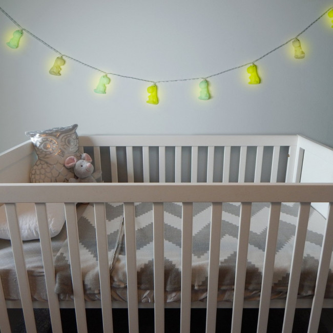 Navaris LED Dino Fairy Lights 2m - Παιδικά Διακοσμητικά Φώτα - Ζεστό Λευκό Φως - 44166.07