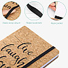 Navaris Notebook with Cork Cover Σημειωματάριο από Φελλό Design Live / Laugh / Love - 48477.05