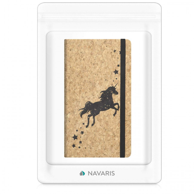 Navaris Notebook with Cork Cover Σημειωματάριο από Φελλό Design Unicorn - 48477.02