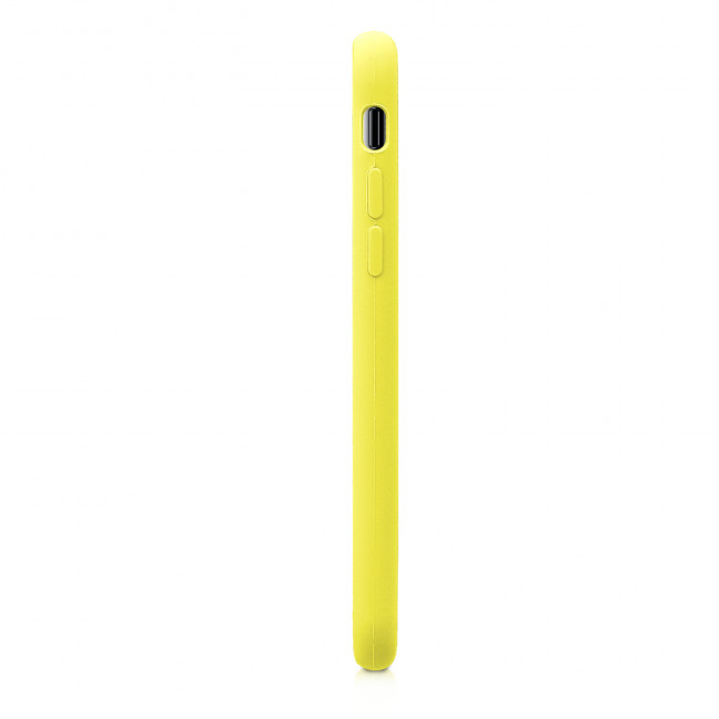 KW iPhone SE 2022 / SE 2020 / 7 / 8 Θήκη Σιλικόνης Rubber TPU - Neon Yellow - 40225.75