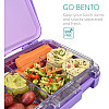 Navaris Bento Box for Kids Δοχείο Αποθήκευσης Τροφής για Παιδιά BPA Free - Purple - 49877.01.38