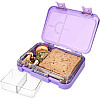 Navaris Bento Box for Kids Δοχείο Αποθήκευσης Τροφής για Παιδιά BPA Free - Purple - 49877.01.38