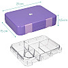 Navaris Bento Box for Kids Δοχείο Αποθήκευσης Τροφής για Παιδιά BPA Free - Purple - 49877.01.38