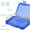 Navaris Bento Box for Kids Δοχείο Αποθήκευσης Τροφής για Παιδιά BPA Free - Blue - 49877.01.17