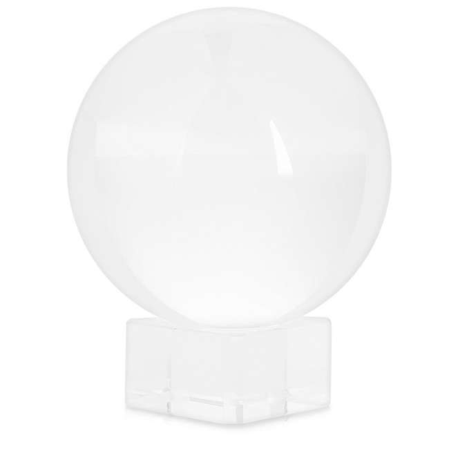 Navaris Glass Ball Κρυστάλλινη Σφαίρα 70mm - Clear - 42863