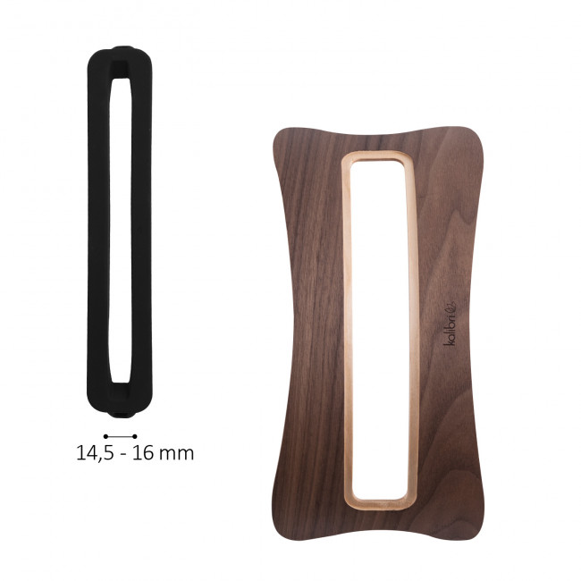 Kalibri Elegant Wooden Laptop Tablet Stand Βάση Στήριξης Laptop και Tablet από Ξύλο - Dark Brown - 48776.18