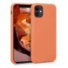 KW iPhone 11 Θήκη Σιλικόνης Rubber TPU - Papaya - 49724.144