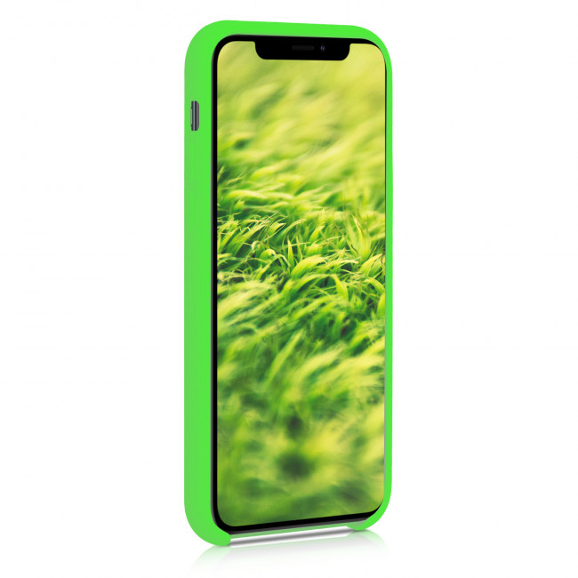 KW iPhone 11 Pro Θήκη Σιλικόνης Rubber TPU - Lime Green - 49726.159