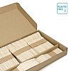 Navaris Disposable Wooden Cutlery Set Σετ με 200 Ξύλινα Μαχαίρια Κουτάλια και Πιρούνια - 50674.200.01