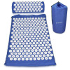 Navaris 2-in-1 Acupressure Mat and Pillow Set Σετ 2 σε 1 Χαλάκι και Μαξιλάρι Μασάζ - Blue - 43899.04