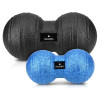 Navaris 2x Peanut Duo Massage Ball - Σετ με 2 Μπάλες Μασάζ - Black / Blue - 44055.04