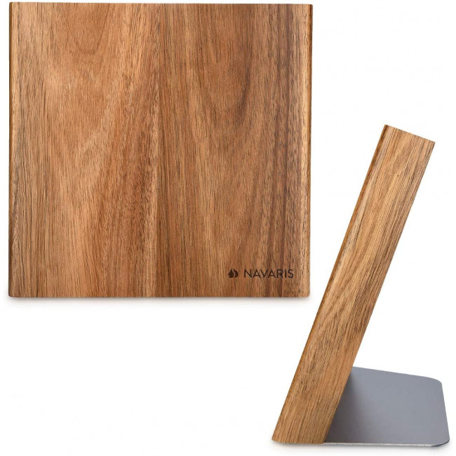 Navaris Bamboo Magnetic Knife Holder Μαγνητική Ξύλινη Βάση Μαχαιριών - Acacia - 47366.01.1