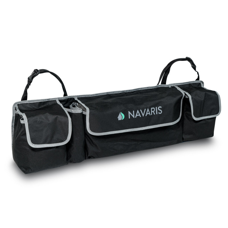 Navaris Car Boot Organiser Σάκος Αποθήκευσης Αυτοκινήτου - Black - 46984.01