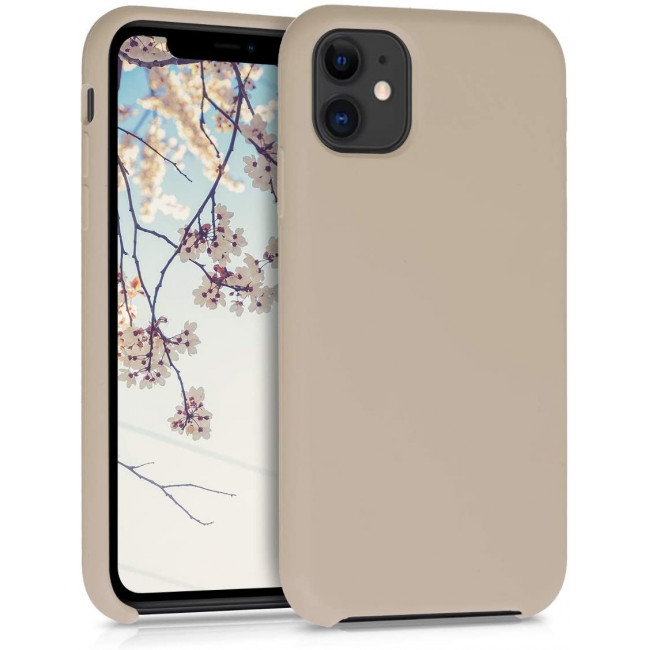 KW iPhone 11 Θήκη Σιλικόνης Rubber TPU - Mother Of Pearl - 49724.154