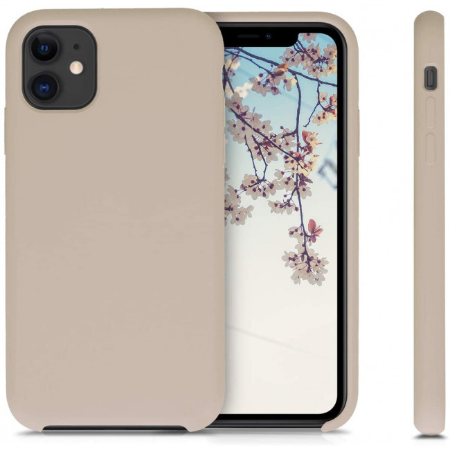 KW iPhone 11 Θήκη Σιλικόνης Rubber TPU - Mother Of Pearl - 49724.154