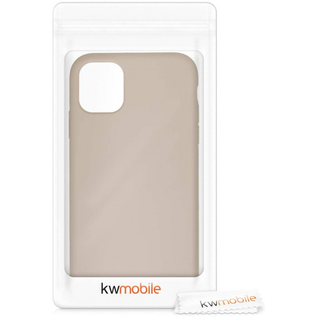 KW iPhone 11 Θήκη Σιλικόνης Rubber TPU - Mother Of Pearl - 49724.154