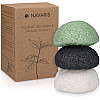 Navaris Set of Konjac Sponges Σετ με 3 Σφουγγάρια Καθαρισμού Προσώπου και Σώματος - 49124.32