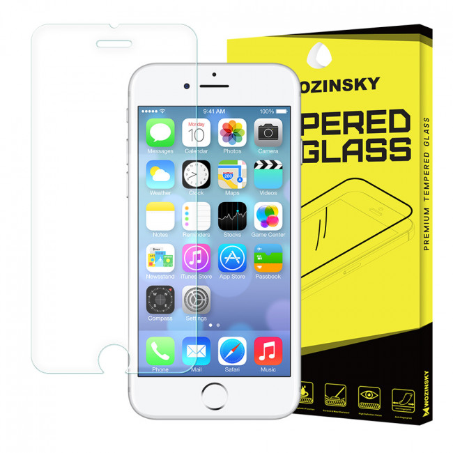 Wozinsky iPhone 6 / 6s / SE 2020 / 7 / 8 0.33mm 2.5D 9H Anti Fingerprint Tempered Glass Αντιχαρακτικό Γυαλί Οθόνης - Clear