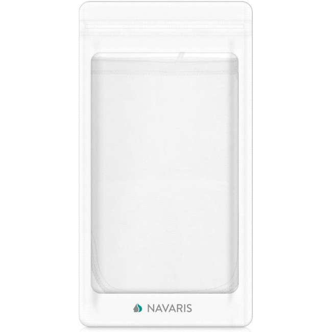 Navaris Organic Nut Milk Bag Σακούλα Γάλακτος - Small 20 x 30cm - White - 44348.01