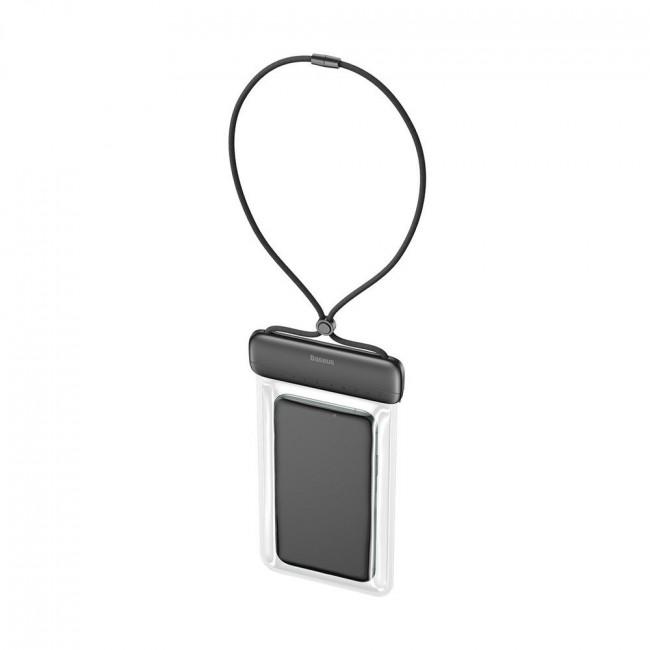 Baseus Let's Go Slip Cover Universal Αδιάβροχη Θήκη για Smartphones 7.2'' - Black - ACFSD-DG1