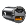 Baseus Tiny Star Mini Car Charger - Φορτιστής Αυτοκινήτου Γρήγορης Φόρτισης 30W με 1 Θύρα USB - Grey - VCHX-A0G