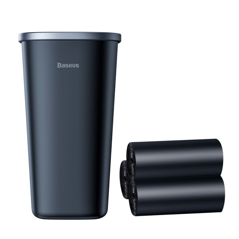 Baseus Automotive Garbage Can - Μίνι Κάδος Απορριμμάτων για το Αυτοκίνητο - Black - CRLJT-A01